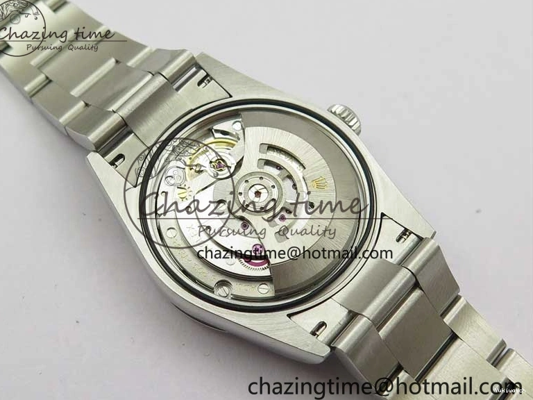 Blue 36mm Perpetual Dial Edition BP Best Bracelet 126000 Dark Oyster on SS 0412